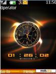 Download mobile theme analogue clock