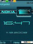 Download mobile theme NOKIA Neon abstract