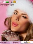 Download mobile theme xmas kiss