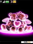 Download mobile theme Animated Angelbears