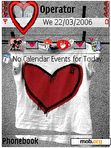 Download mobile theme heart love