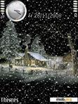 Download mobile theme snow falls animated