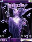 Download mobile theme Purple Fairy