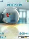 Download mobile theme animated fish