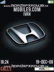 Download mobile theme HONDA sign (ani.)