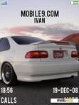 Download mobile theme HONDA civic JDM