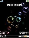 Download mobile theme Animated_Bubbles