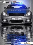 Download mobile theme animated police car