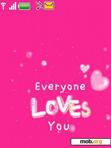 Download mobile theme Everyone Love u