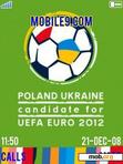 Download mobile theme Euro 2012 v.2 + Media Wallpaper