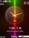 Download mobile theme Xperia Clock