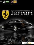 Download mobile theme Black Ferrari