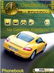 Download mobile theme yellow car