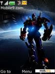 Download mobile theme Optimus Prime