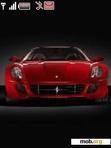 Download mobile theme Red Ferrari