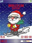 Скачать тему Ski_ing Santa (Ani)