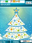 Download mobile theme Baby Blue Xmas Tree