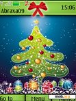 Download mobile theme Abstract Xmas Tree