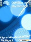 Download mobile theme Blue_Abstract