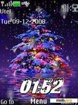 Download mobile theme Clock New Year v.7