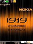 Download mobile theme Nokia Orange