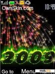 Download mobile theme animated 2009 year