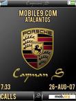 Скачать тему TMC 180 Brand Logo Porsche Cayman S