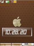 Скачать тему apple mac clock