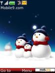 Download mobile theme snowman