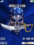 Download mobile theme Pirate Skull