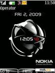 Download mobile theme nokia clock 2