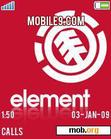 Скачать тему Red element