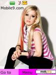 Download mobile theme Avril Lavigne