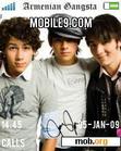Download mobile theme Jonas Brothers