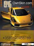 Download mobile theme Animated_Yellow_Car