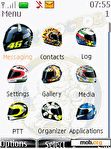 Download mobile theme Valentino Rossi 2007