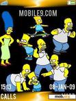 Download mobile theme The Simpsons