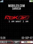 Download mobile theme Reebok Red