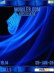 Download mobile theme nike blue