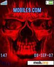 Download mobile theme Animated SkullFire