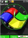 Download mobile theme xp clock