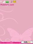 Download mobile theme Pink Butterfly