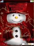 Download mobile theme Animated Snowman