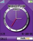 Download mobile theme ANIMATED CLOCK