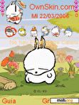 Download mobile theme rabbit dancing