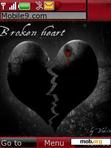 Download mobile theme Broken Heart