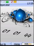 Download mobile theme swf clock