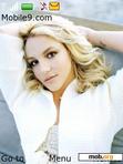 Download mobile theme Britney In White