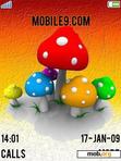 Download mobile theme Mushrooms