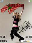 Download mobile theme Avril Lavigne